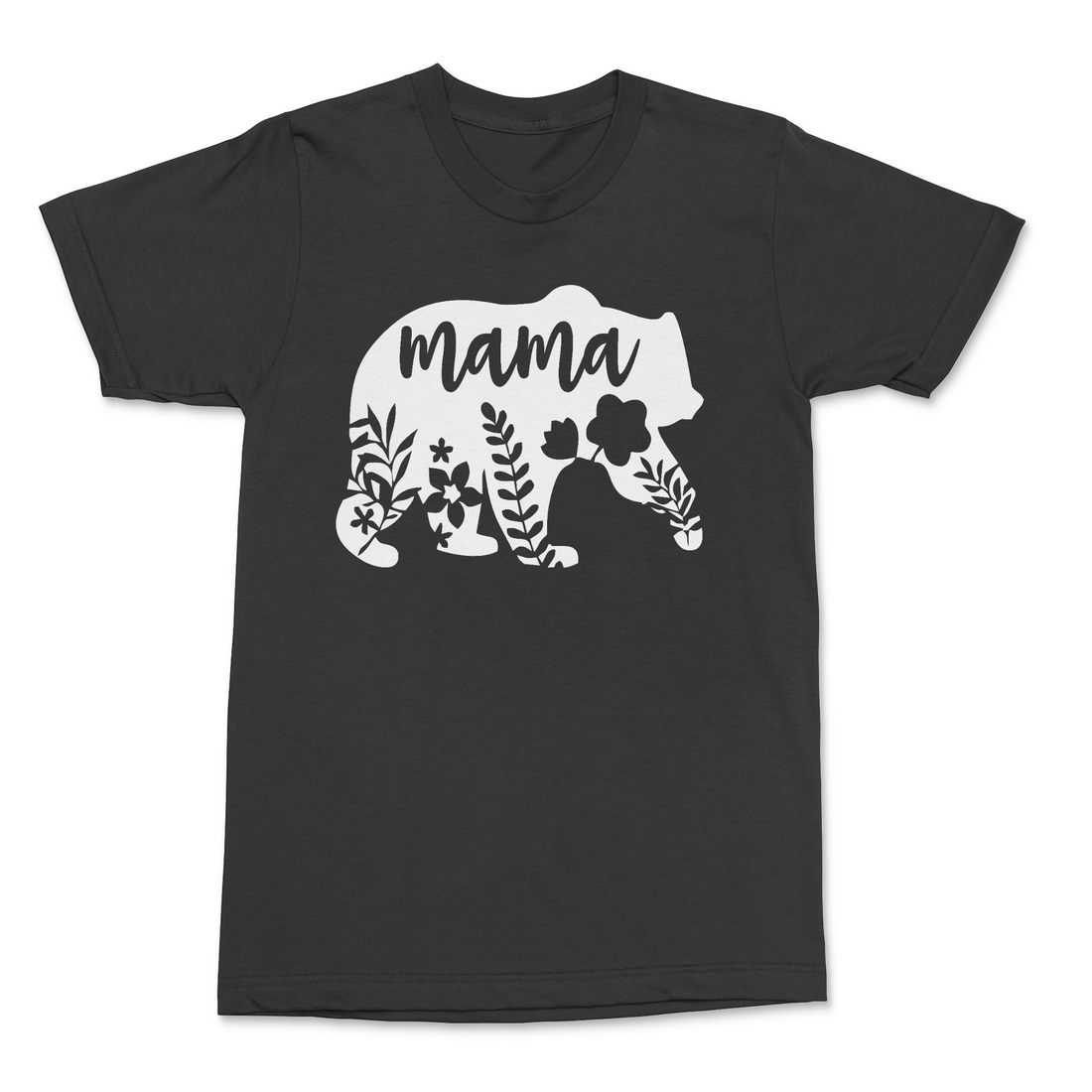 Mama Bear Tee  White Print - Tag Your Team