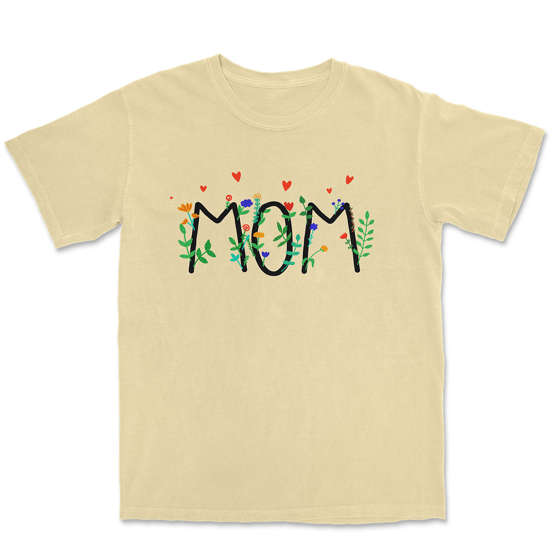 Garden Mom Black Design T-shirt - Tag Your Team