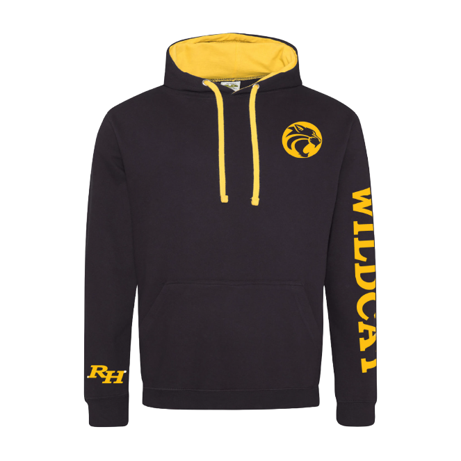 Gold& Black Varsity Hoodie - Tag Your Team