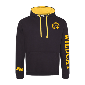 Gold& Black Varsity Hoodie - Tag Your Team