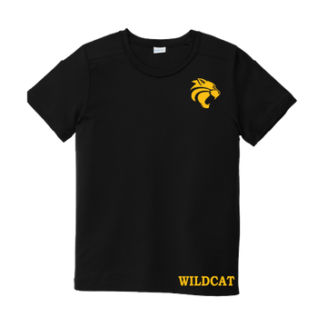 Wildcat Youth Performance Short Sleeve Tee - Tag Your Team