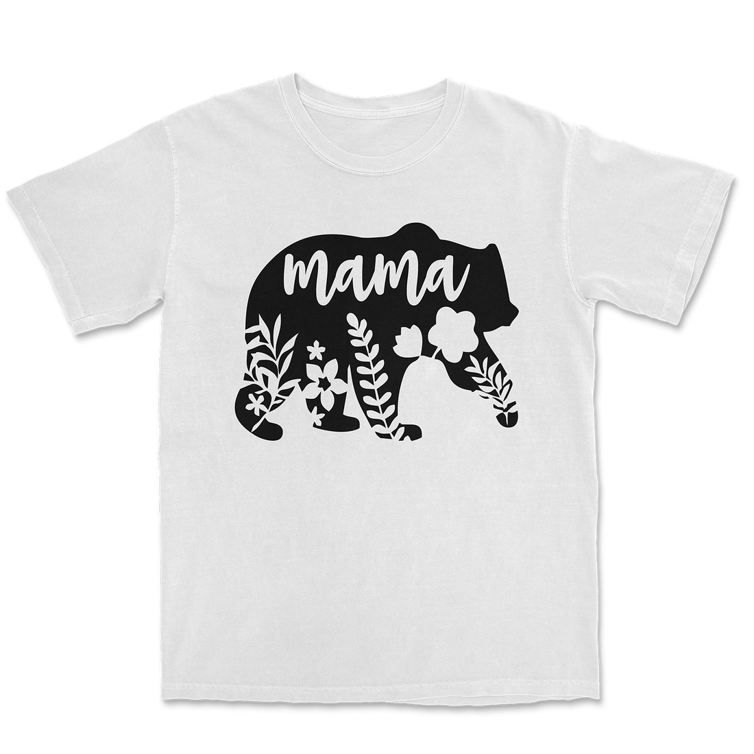 Mama Bear Black Design T-Shirt - Tag Your Team