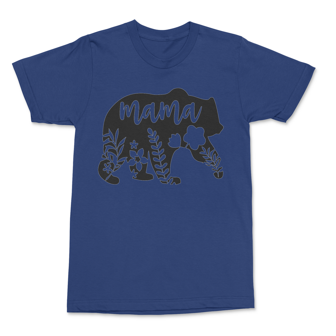 Mama Bear Tee Black Print