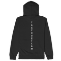 Printed Logo Zip-up Hoodie - Black - Tag Your Team