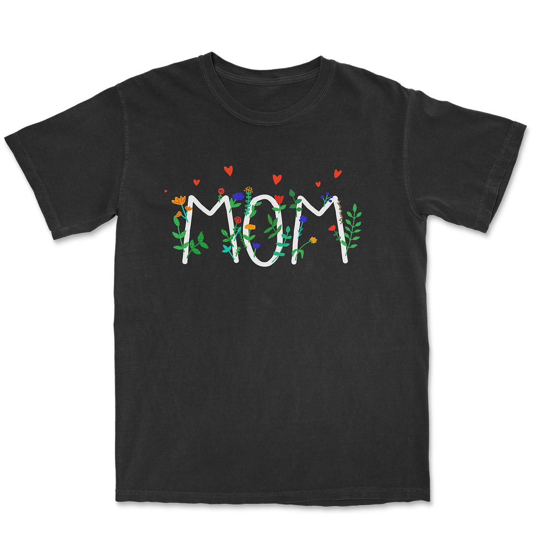 Garden Mom White Design T-Shirt