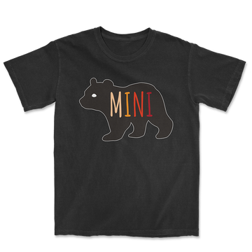 MINI BEAR Black Color Tee