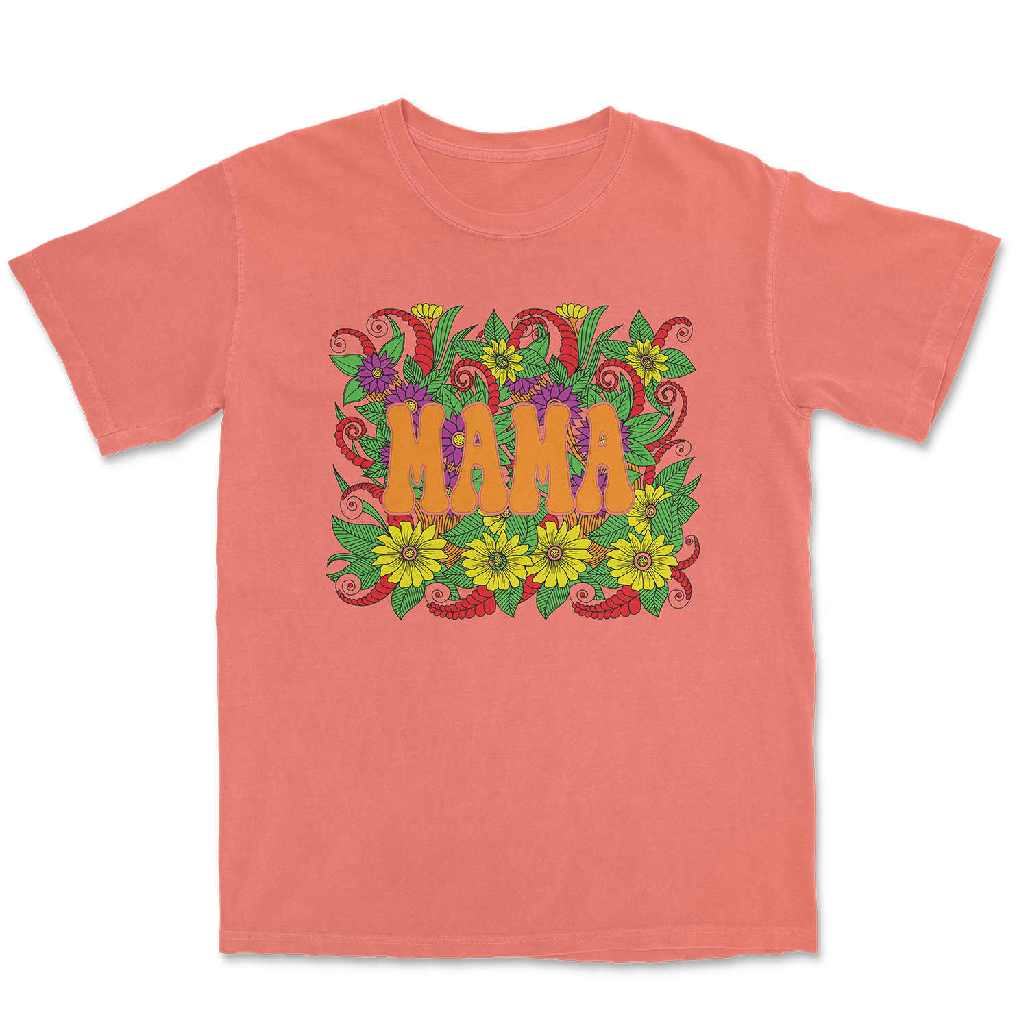 MAMA Sun Flower T-Shirt