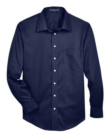 Devon & Jones Men's Professional Stretch Dress Shirt - Tag Your Team