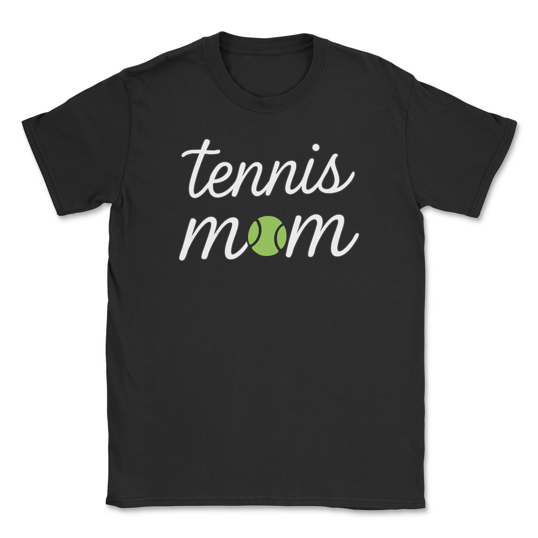 Tennis Mom Script T-Shirt - Tag Your Team