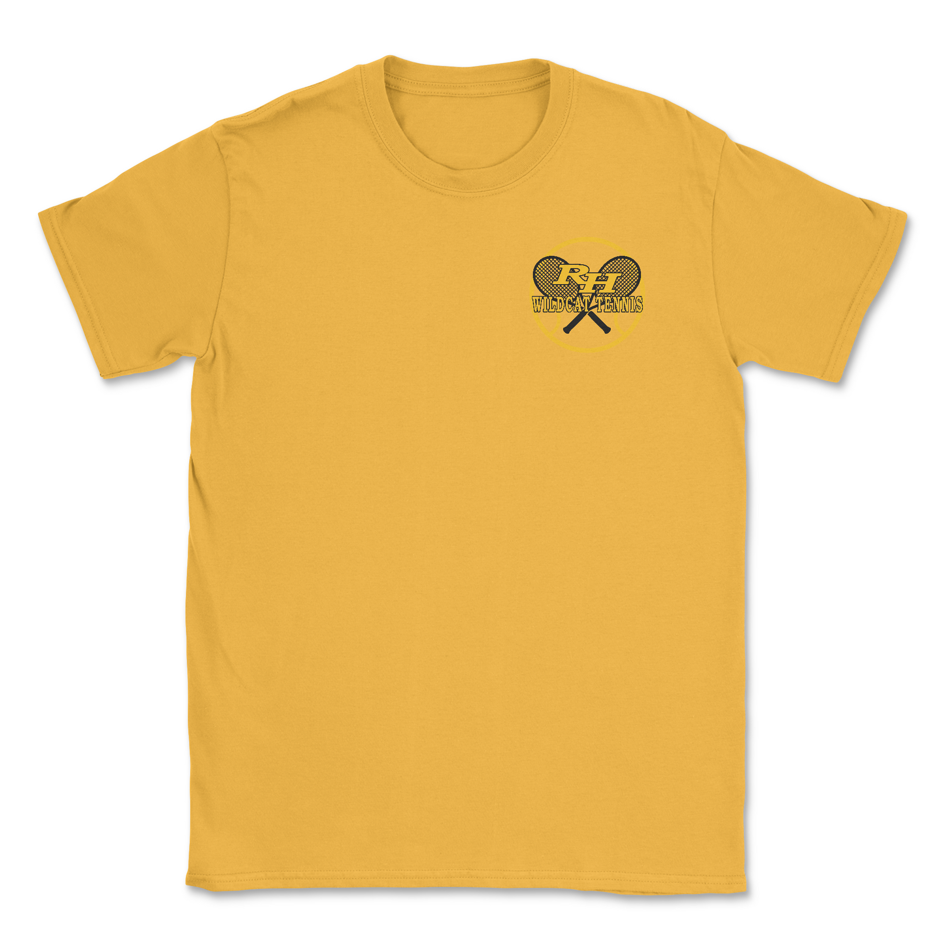 RH Wildcat Tennis T-Shirt – School Spirit Team Shirt - Tag Your Team