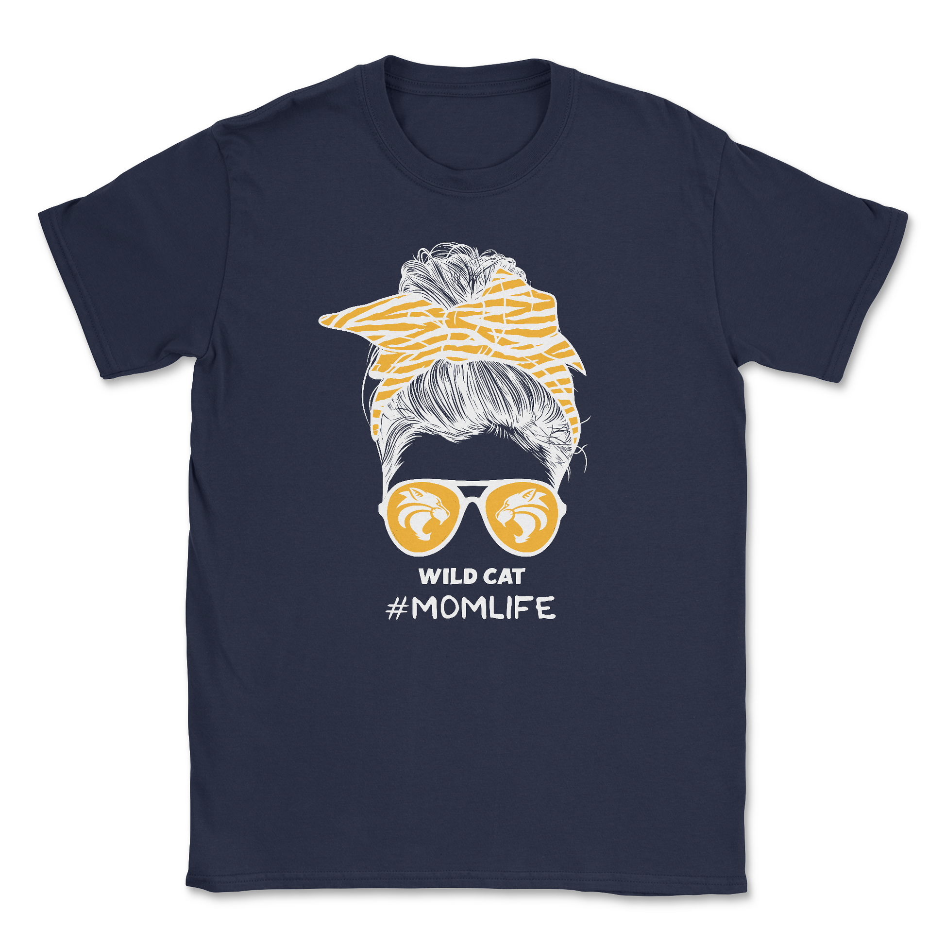 Wildcat MomLife T-Shirt – School Spirit Wear for Moms - Tag Your Team