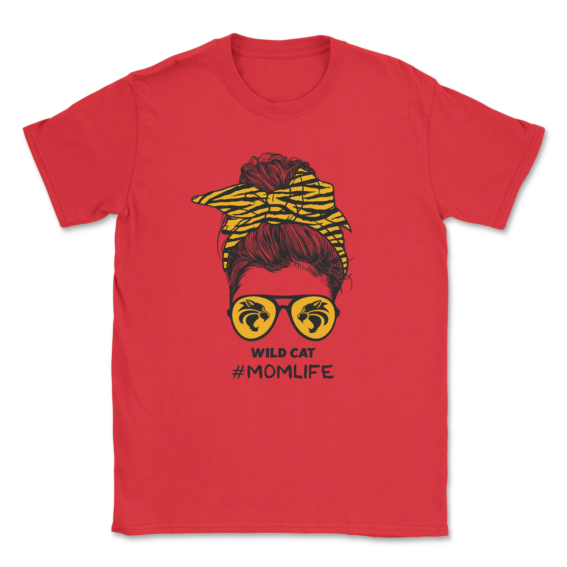 Wildcat MomLife T-Shirt – School Spirit Wear for Moms - Tag Your Team