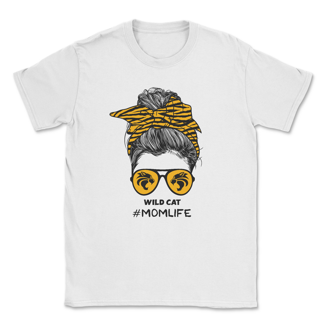 Wildcat MomLife T-Shirt – School Spirit Wear for Moms - Tag Your Team