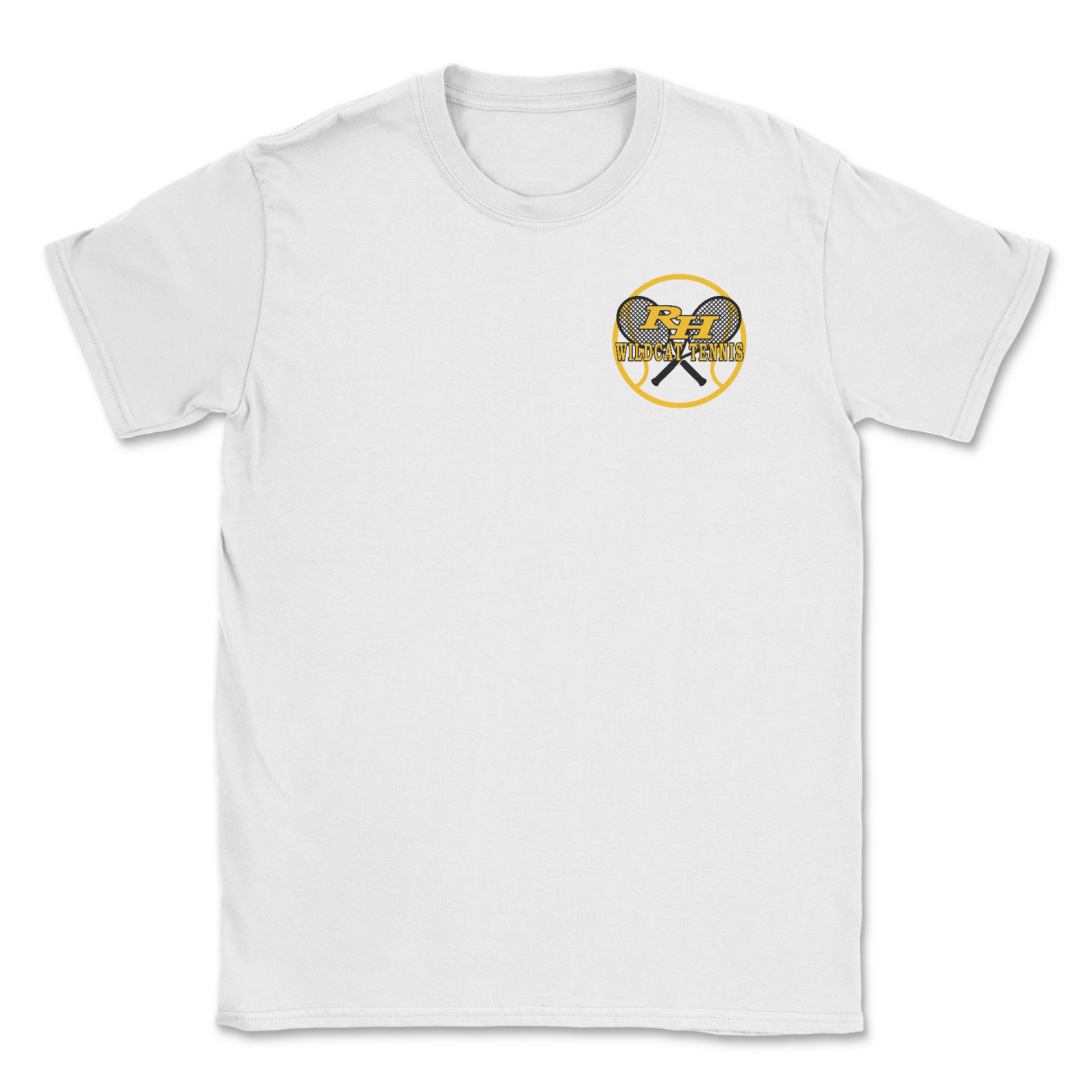 RH Wildcat Tennis T-Shirt – School Spirit Team Shirt - Tag Your Team