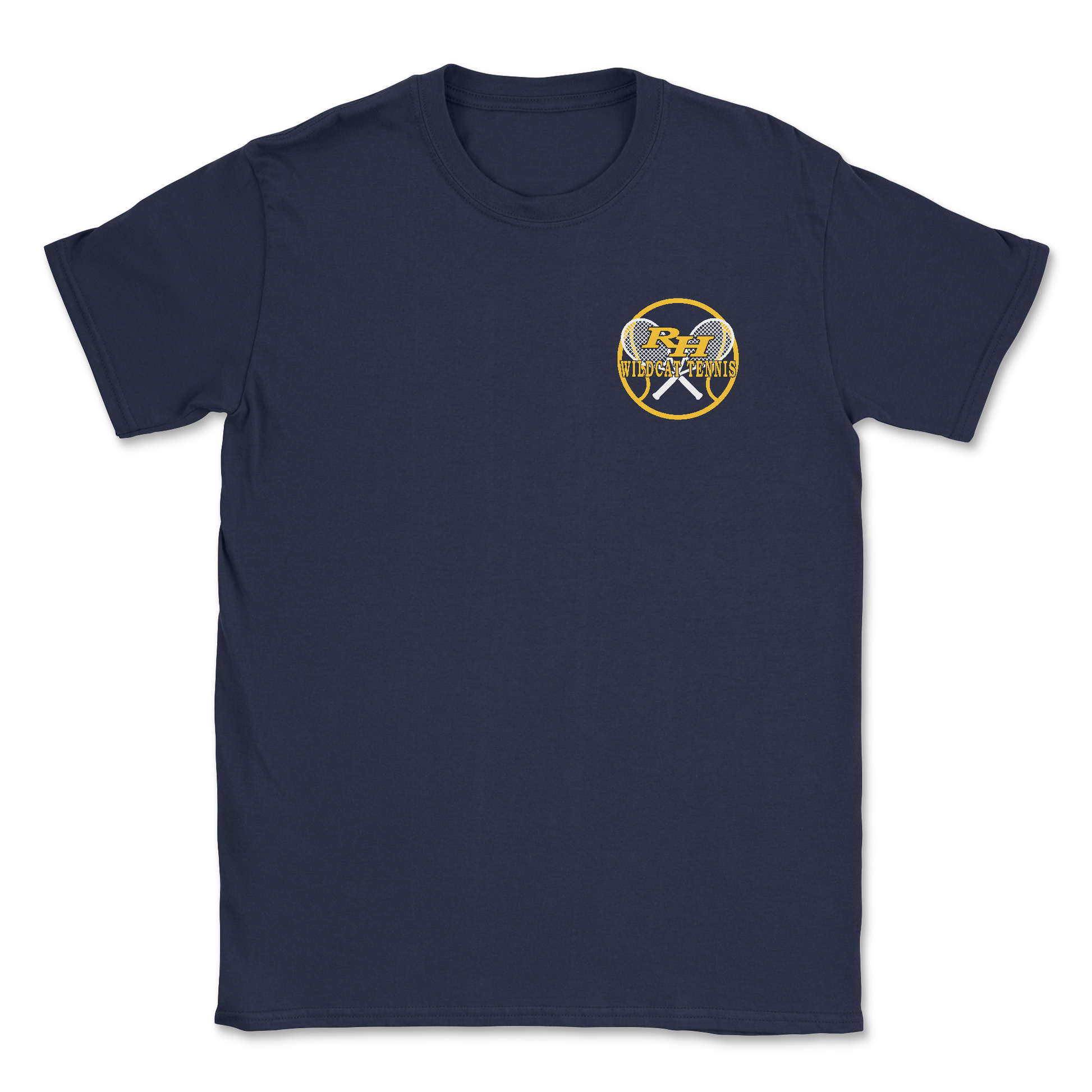 RH Wildcat Tennis T-Shirt – School Spirit Team Shirt - Tag Your Team