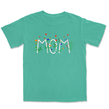 Garden Mom White Design T-Shirt