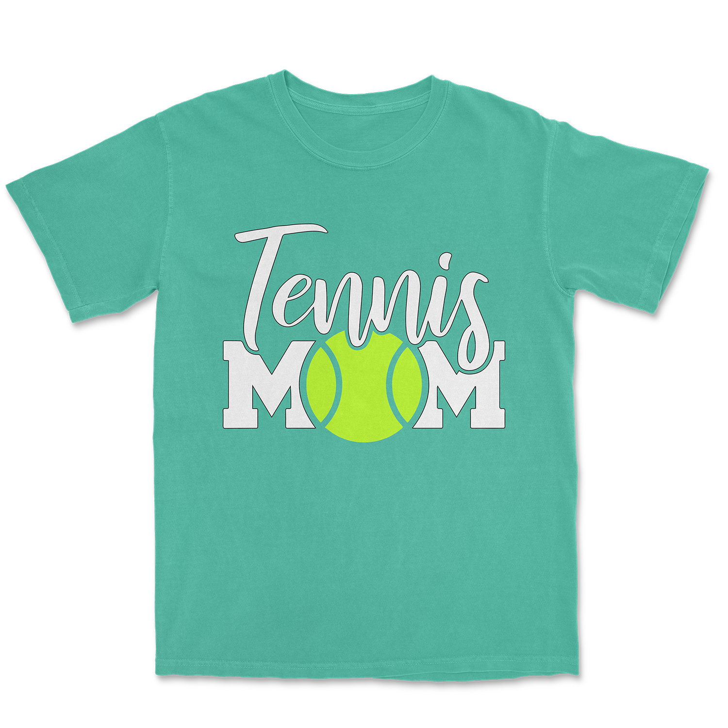 Tennis Mom White Design T-shirt