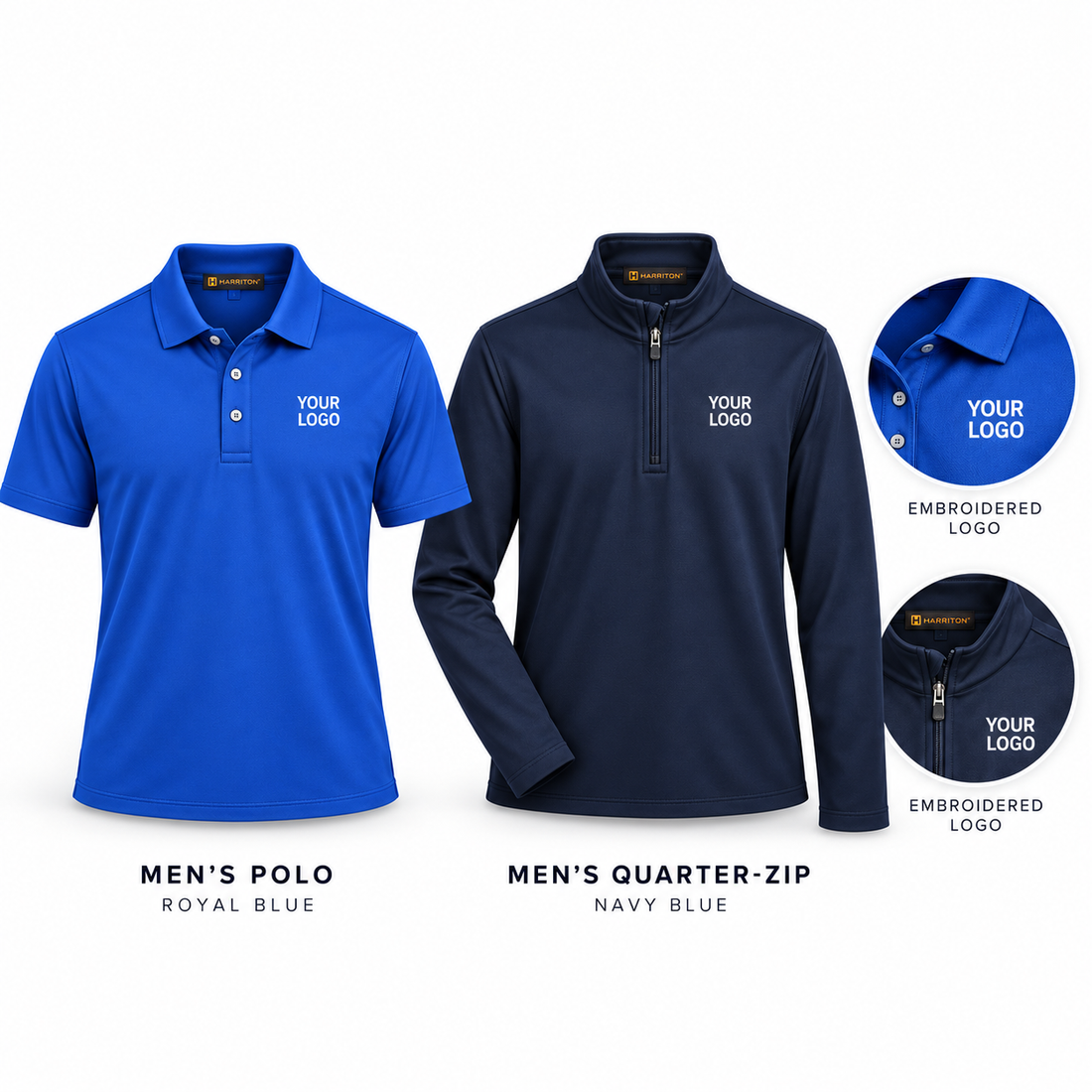 Outfit Yourself — Men’s Polo + Quarter-Zip - Tag Your Team