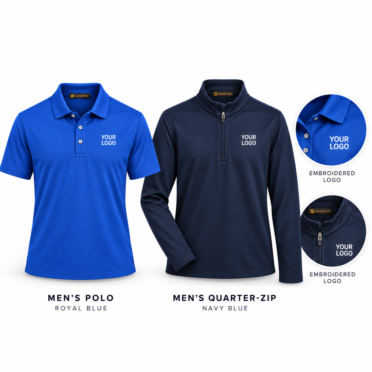 Outfit Yourself — Men’s Polo + Quarter-Zip - Tag Your Team