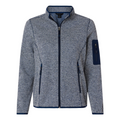 North End Custom Embroidered Women's Sweater Knit Jacket - Tag Your Team