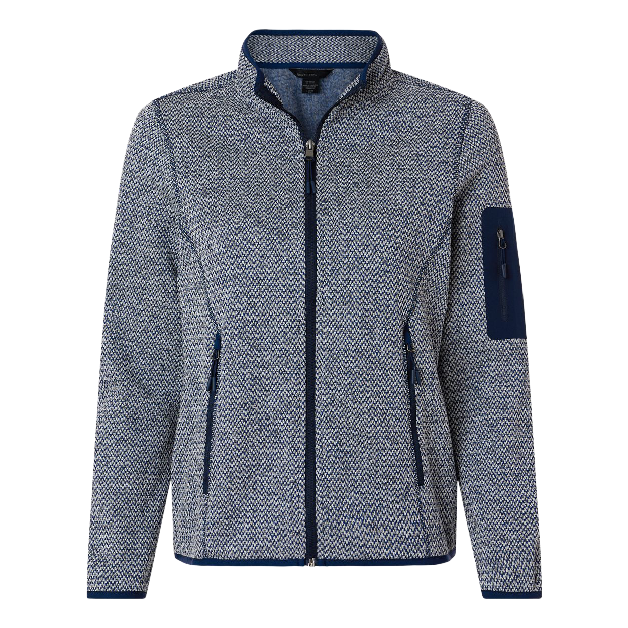 North End Custom Embroidered Women's Sweater Knit Jacket - Tag Your Team