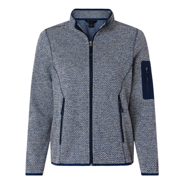 North End Custom Embroidered Women's Sweater Knit Jacket - Tag Your Team