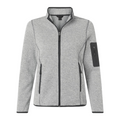 North End Custom Embroidered Women's Sweater Knit Jacket - Tag Your Team