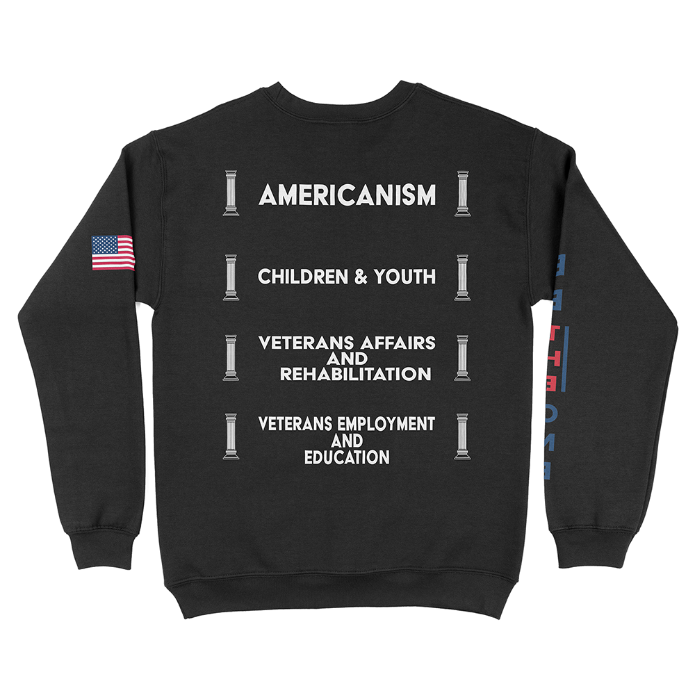 American Legion Fundraiser – Black Sweatshirt - Tag Your Team