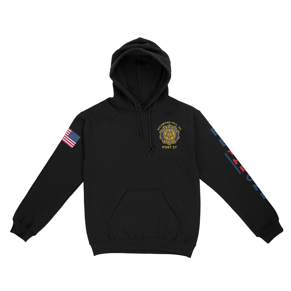 American Legion Fundraiser – Black Signature Hoodie - Tag Your Team