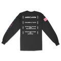 American Legion Fundraiser – Black Long Sleeve T-Shirt - Tag Your Team