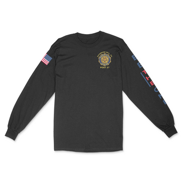 American Legion Fundraiser – Black Long Sleeve T-Shirt - Tag Your Team