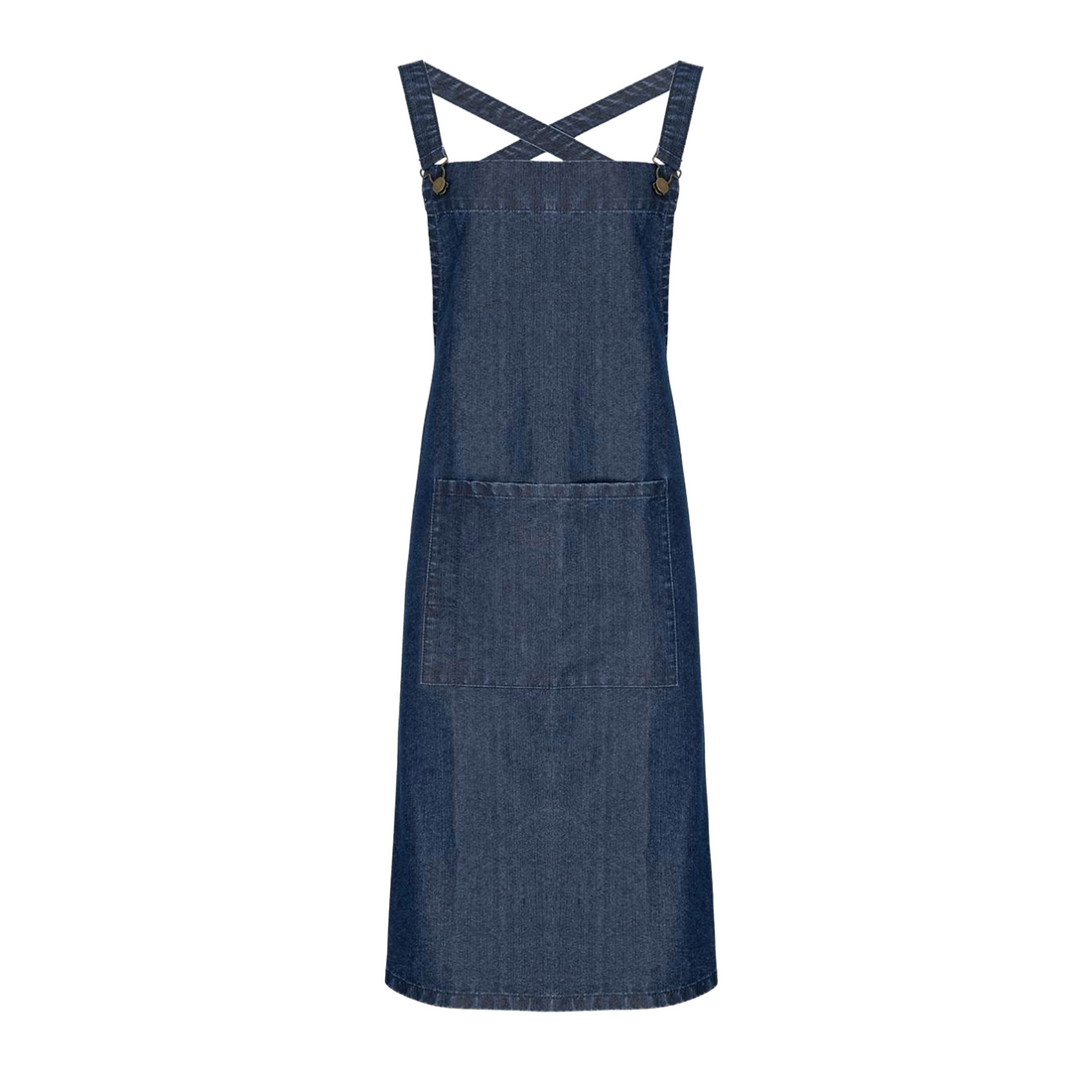 Artisan Collection by Reprime Cross Back Barista Bib Apron - Tag Your Team