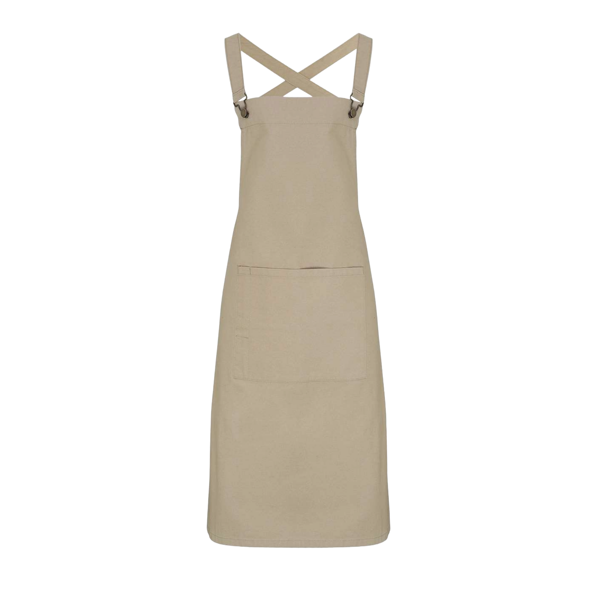 Artisan Collection by Reprime Cross Back Barista Bib Apron - Tag Your Team