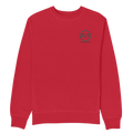 Embroidered Logo Crewneck - Red - Tag Your Team