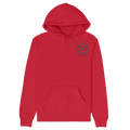 Embroidered luxury Pullover - Red - Tag Your Team