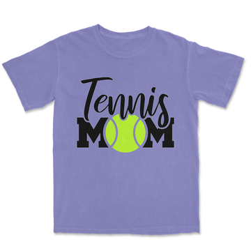 Tennis Mom Black Design T-Shirt