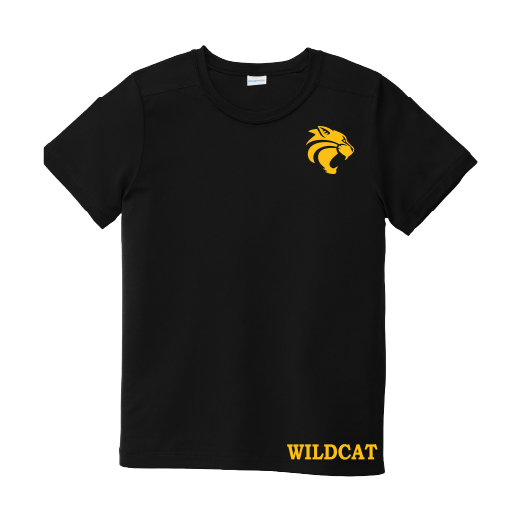 Wildcat Youth Performance Short Sleeve Tee - Tag Your Team