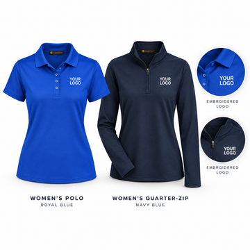 Outfit Yourself —Women's Polo + Quarter-Zip